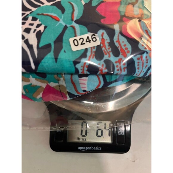 Talbots Women’s Button Up Shirt Hawaiian Colorful Floral Long Sleeve Cotton L - Picture 9 of 9